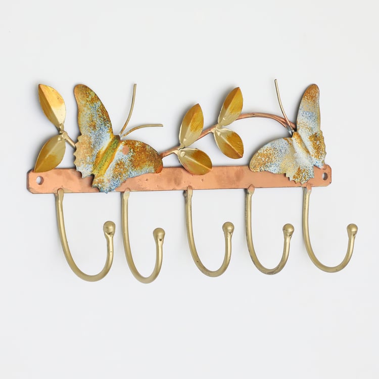 VEDAS Butterfly Metal Wall Hook