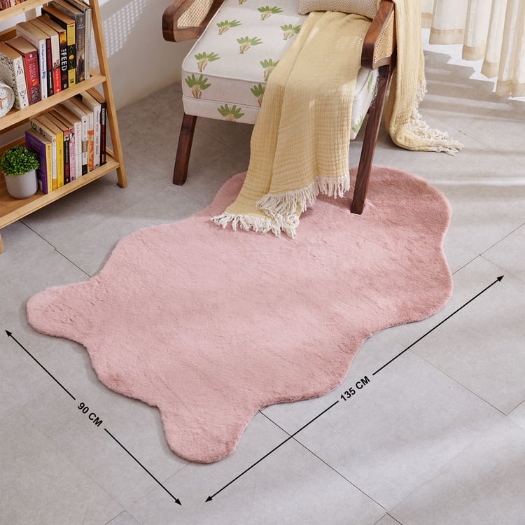 Quartz Scion Fur Carpet - 135x90cm