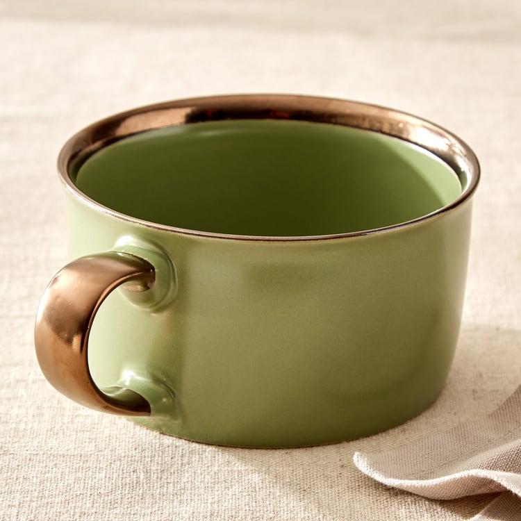 Vibgyor Tashoku Set of 4 Stoneware Ramen Bowls - 700ml