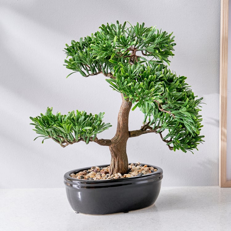 Gloria Bonsai Artificial Plant in Ceramic Pot