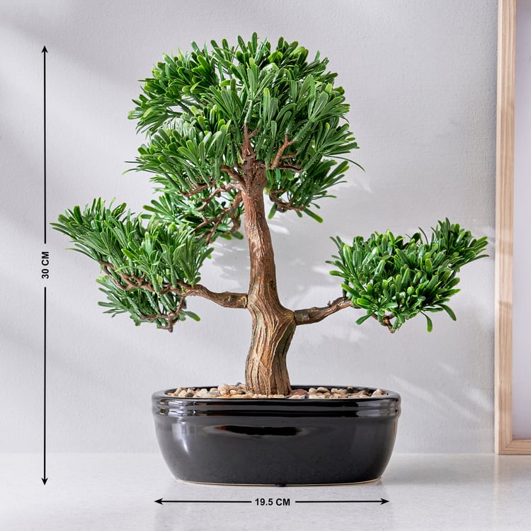 Gloria Bonsai Artificial Plant in Ceramic Pot