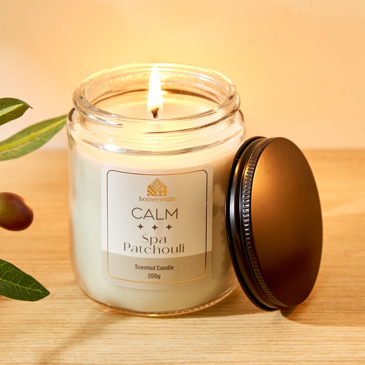 Adora Calm Spa Patchouli Scented Jar Candle