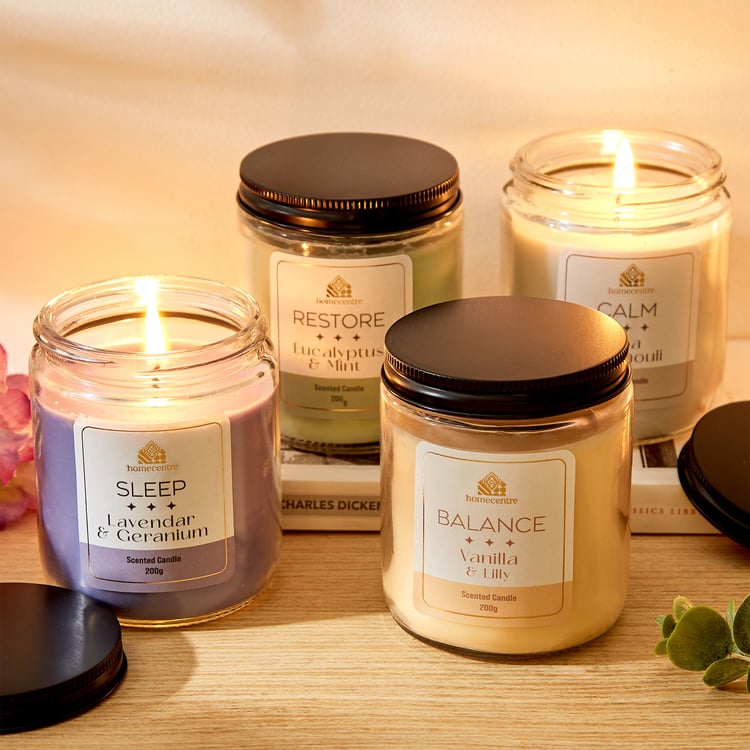 Adora Calm Spa Patchouli Scented Jar Candle