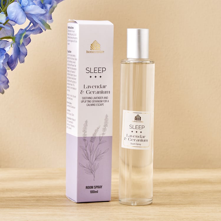 Adora Spa Sleep Lavender and Geranium Room Spray - 100ml