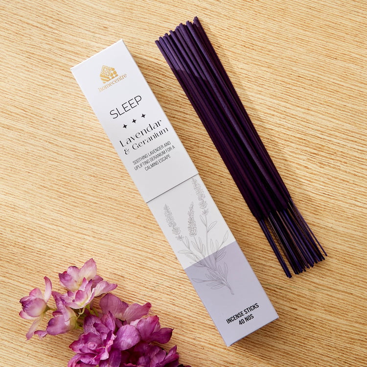 Adora Sleep Set of 40 Lavender and Geranium Incense Sticks