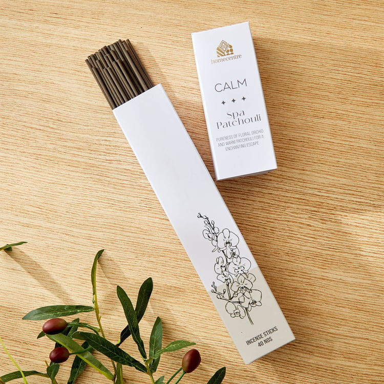 Adora Calm Set of 40 Spa Patchouli Incense Sticks