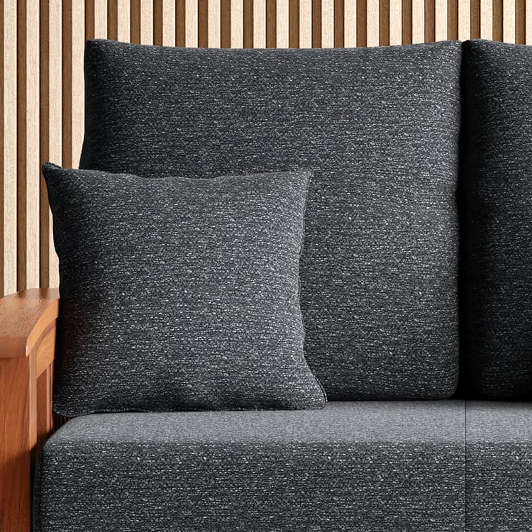 Abby Fabric 2-Seater Sofa with Cushions - Customized Furniture