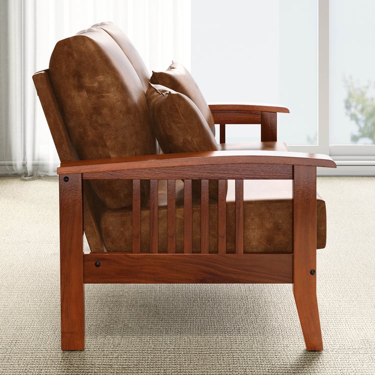 Abby Nappa 2-Seater Sofa with Cushions - Customized Furniture