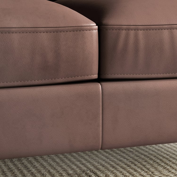 Aprilla NXT Half Leather 2-Seater Sofa - Customized Furniture