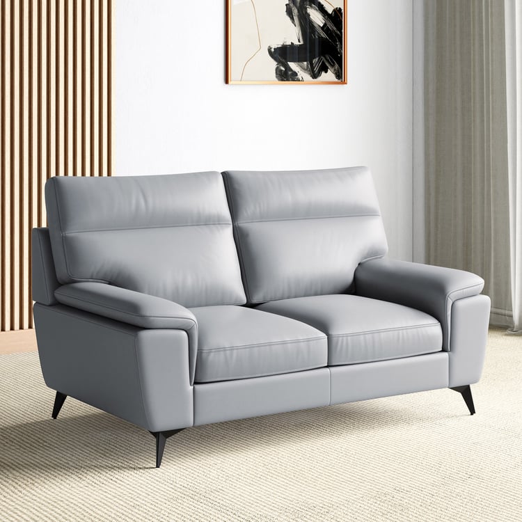 Aprilla NXT Half Leather 2-Seater Sofa - Customized Furniture