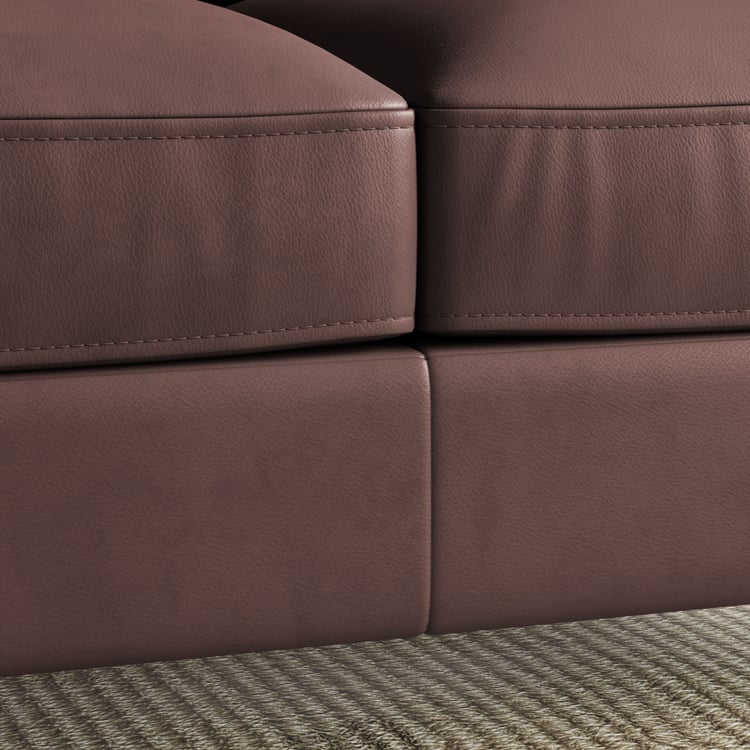 Aprilla NXT Half Leather 2-Seater Sofa - Customized Furniture