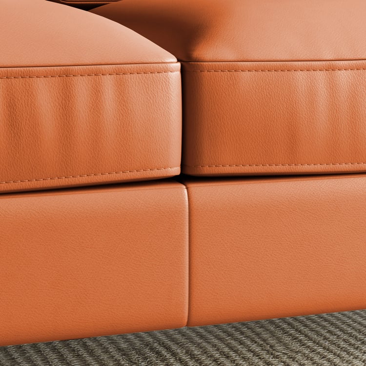 Aprilla NXT Half Leather 3-Seater Sofa - Customized Furniture