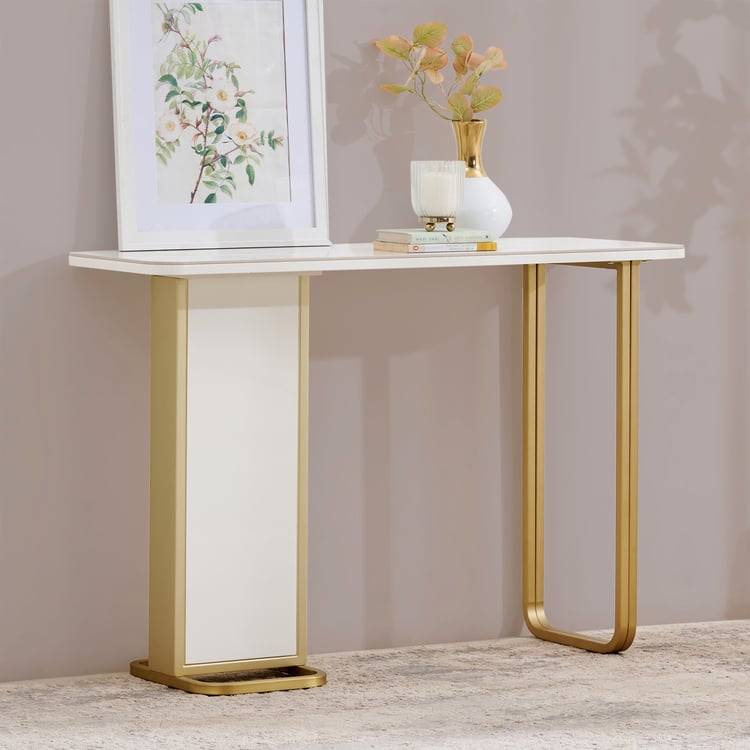 Buy Senorita Console Table - Cream from Home Centre at just INR 43749.0