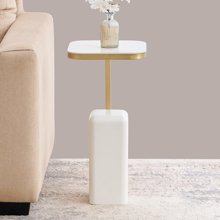 Senorita End Table - Cream