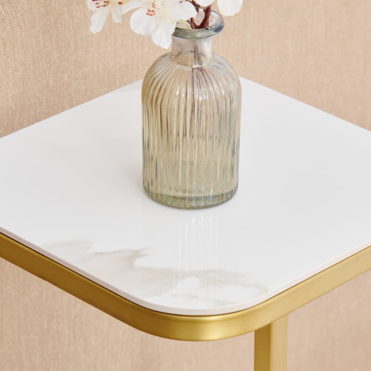 Senorita End Table - Cream