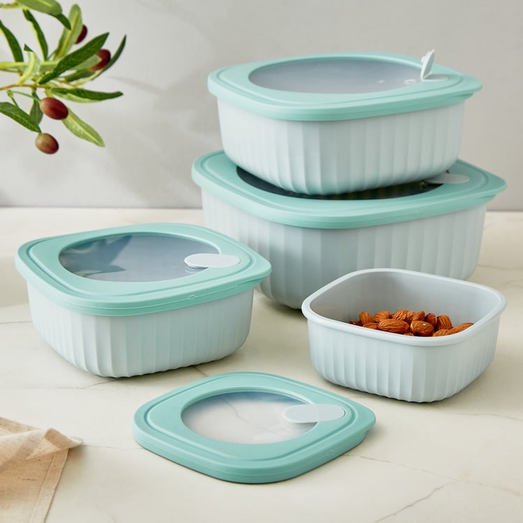 Omnis Aruba 4Pcs Polypropylene Storage Containers