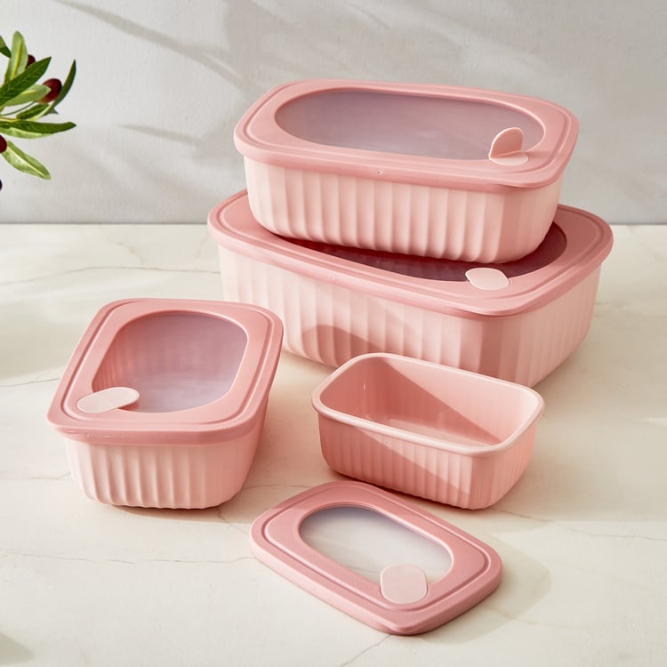 Omnis Aruba Set of 4 Polypropylene Storage Containers