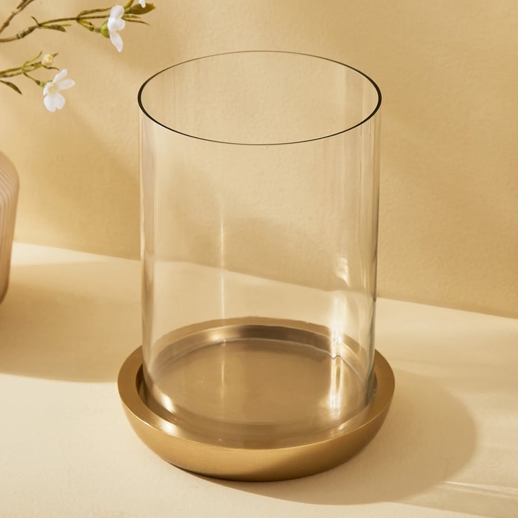 Blanco Blake Glass Hurricane Candle Holder