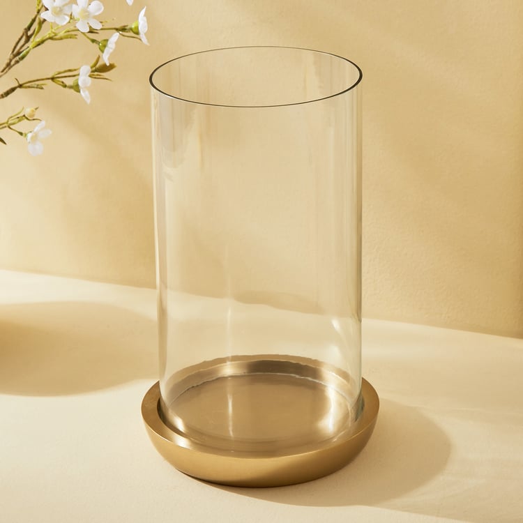 Blanco Blake Glass Hurricane Candle Holder