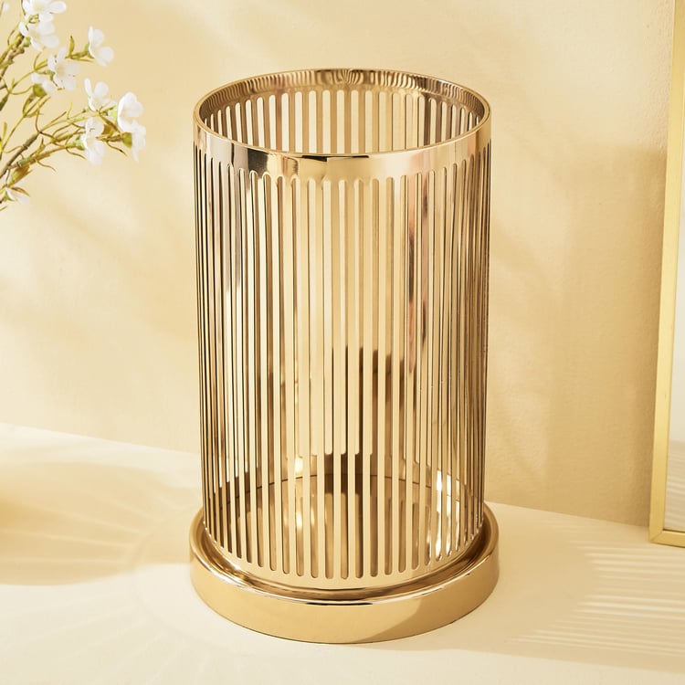 Blanco Blake Stainless Steel Hurricane Candle Holder