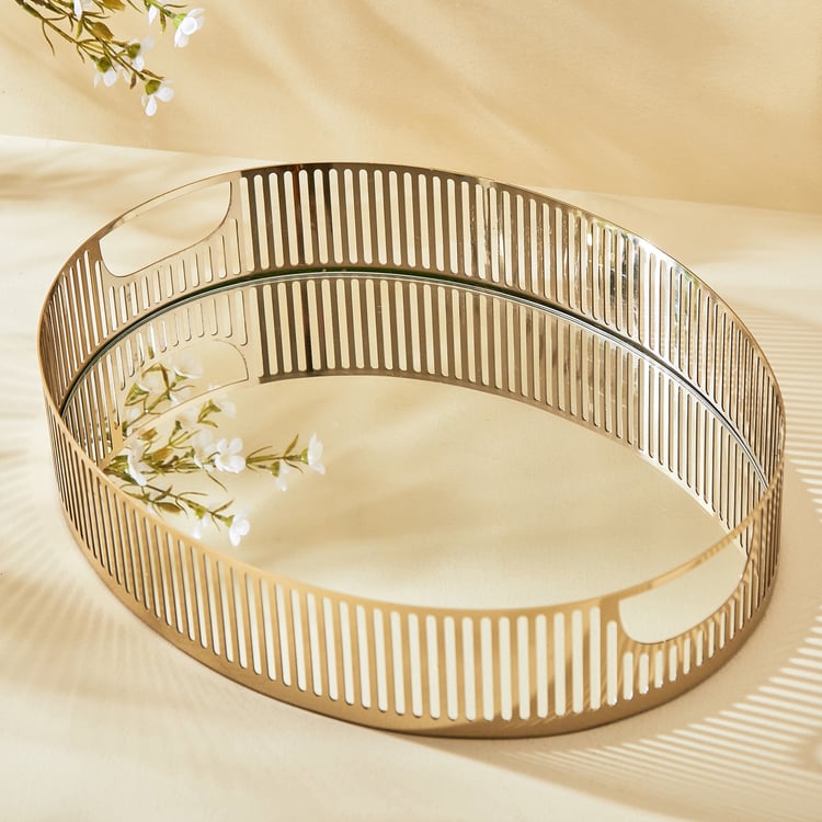 Blanco Blake Stainless Steel Decorative Mirror Tray