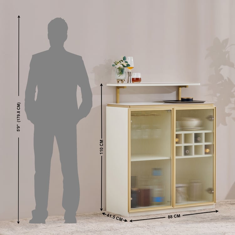 Senorita Bar Cabinet - Cream