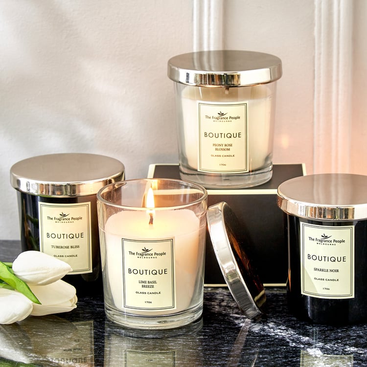 Boutique Tuberose Bliss Scented Jar Candle