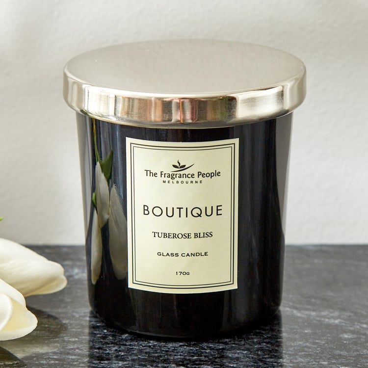 Boutique Tuberose Bliss Scented Jar Candle