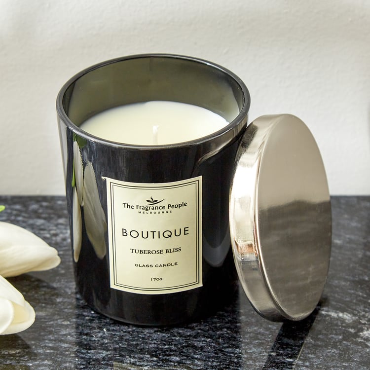 Boutique Tuberose Bliss Scented Jar Candle