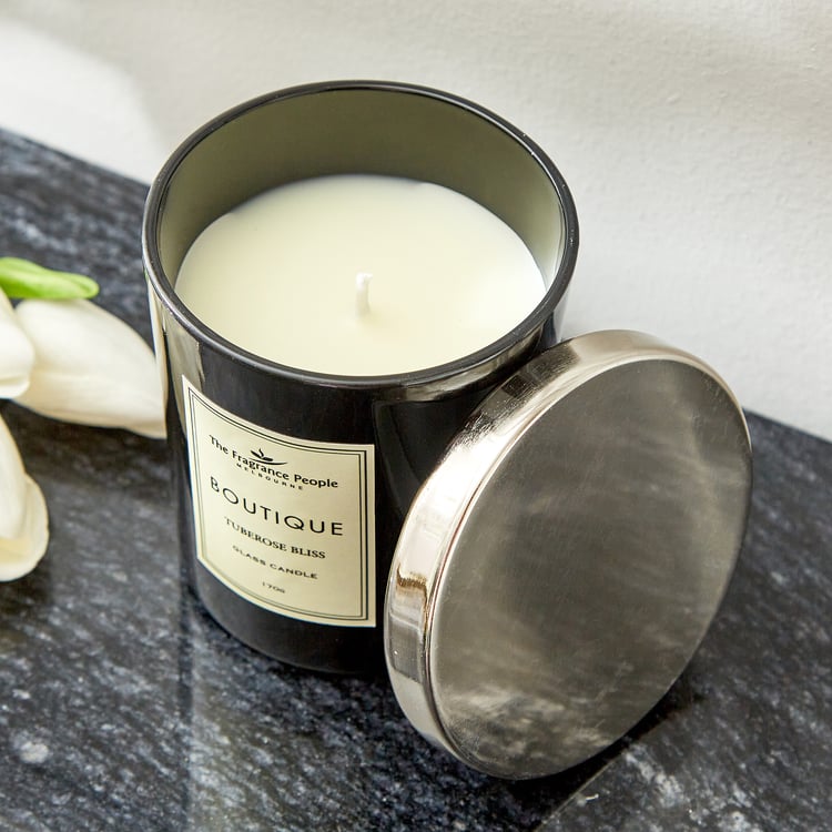 Boutique Tuberose Bliss Scented Jar Candle