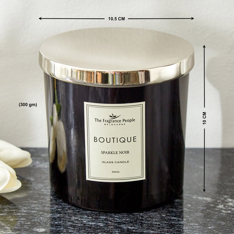 Boutique Sparkle Noir Scented Jar Candle