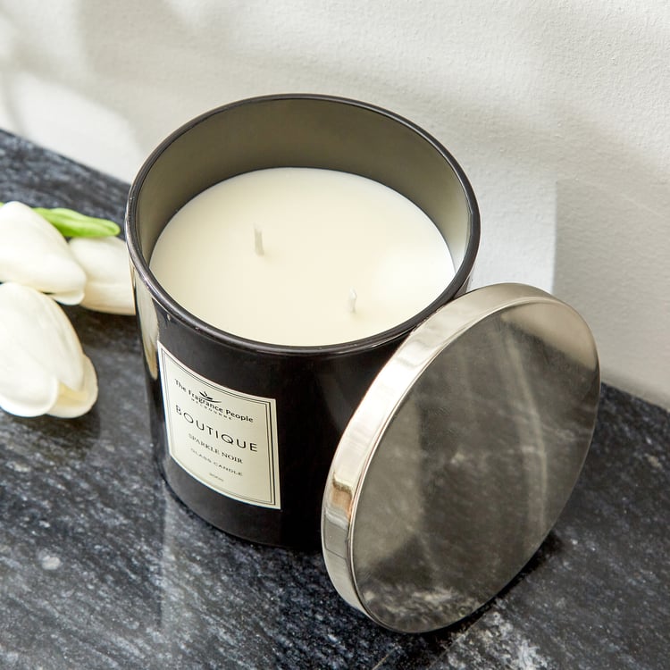 Boutique Sparkle Noir Scented Jar Candle