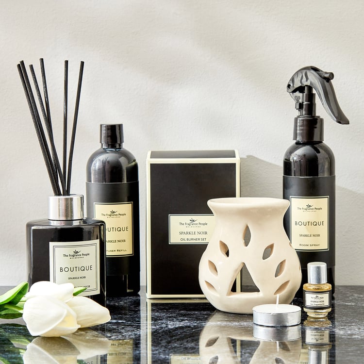 Boutique Sparkle Noir Reed Diffuser Set
