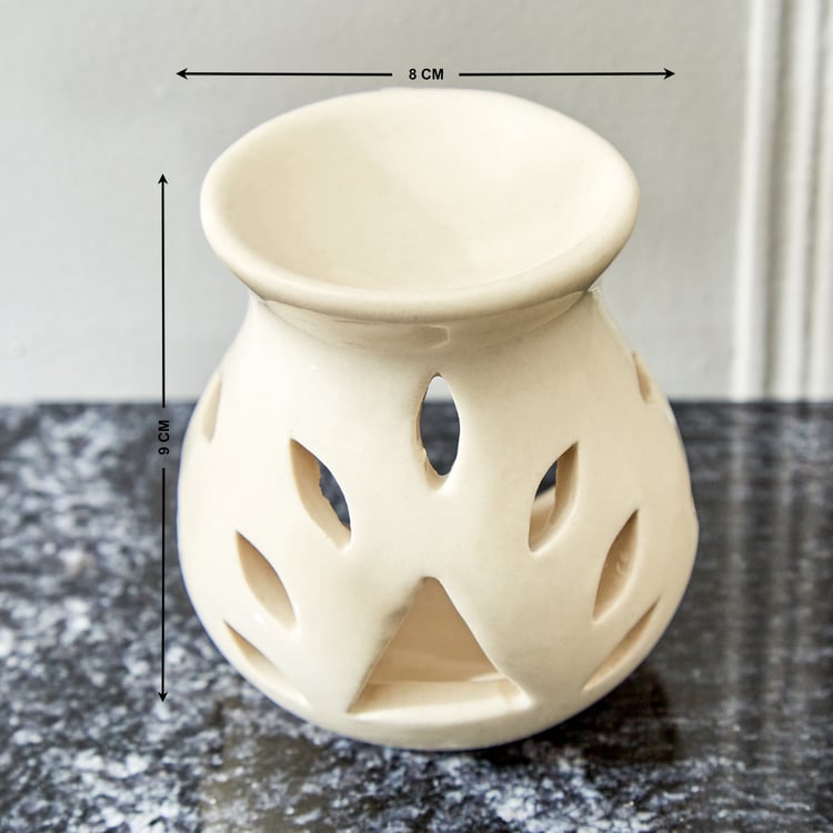 Boutique 3Pcs Lime Basil Breeze Oil Burner Set