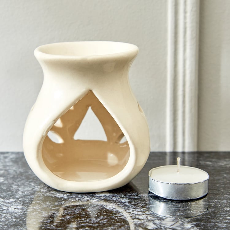Boutique 3Pcs Lime Basil Breeze Oil Burner Set