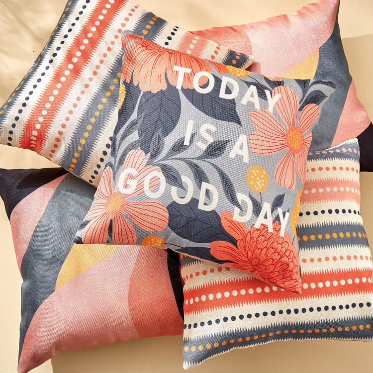 Vera Harbour Set of 5 Printed Cushion Cover - 40x40cm