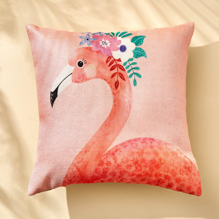 Vera Swan Set of 5 Printed Cushion Cover - 40x40cm