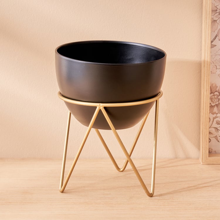 Gloria Mostar Planter with Metal Stand - Small