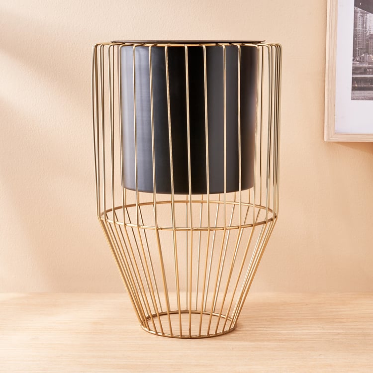 Gloria Riga Metal Wire Planter - Large