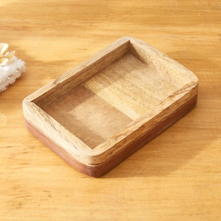 Panama Birch Wooden Soap Dish
