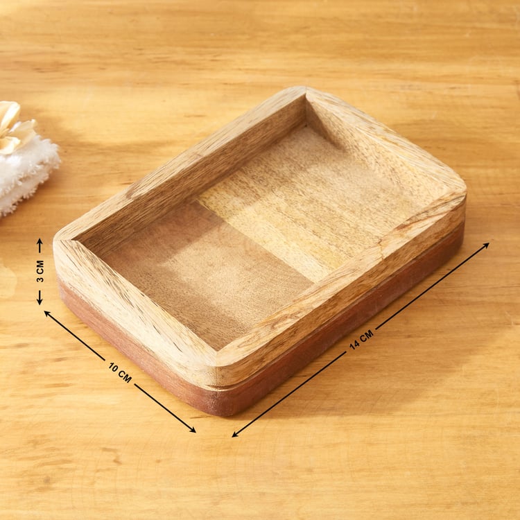 Panama Birch Wooden Soap Dish