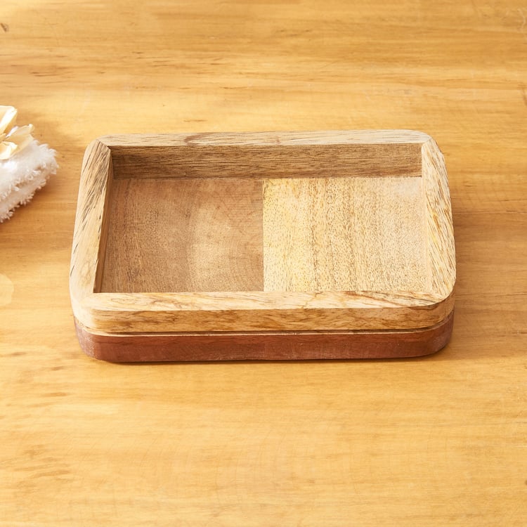 Panama Birch Wooden Soap Dish