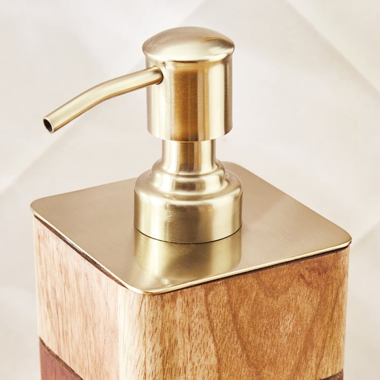 Panama Birch Wooden Soap Dispenser - 150ml