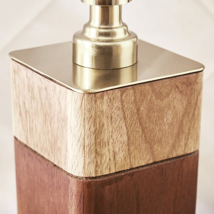 Panama Birch Wooden Soap Dispenser - 150ml