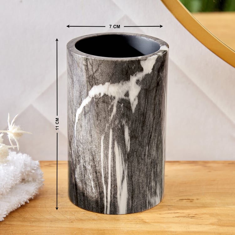 Aubree Marbel Polyresin Tumbler