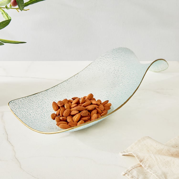 Abaco Barney Glass Serving Platter - 40x15x4.5cm