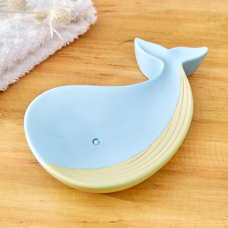 Slate Kids Polyresin Shark Soap Dish