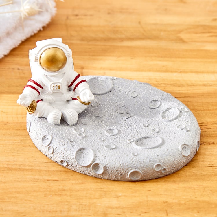 Slate Kids Polyresin Space Soap Dish