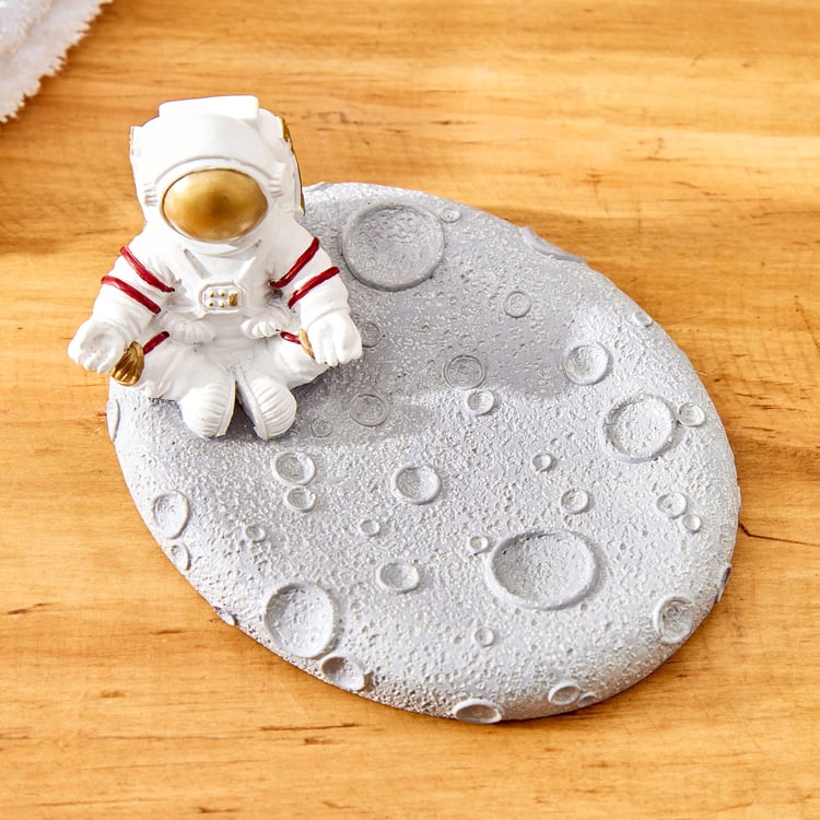 Slate Kids Polyresin Space Soap Dish