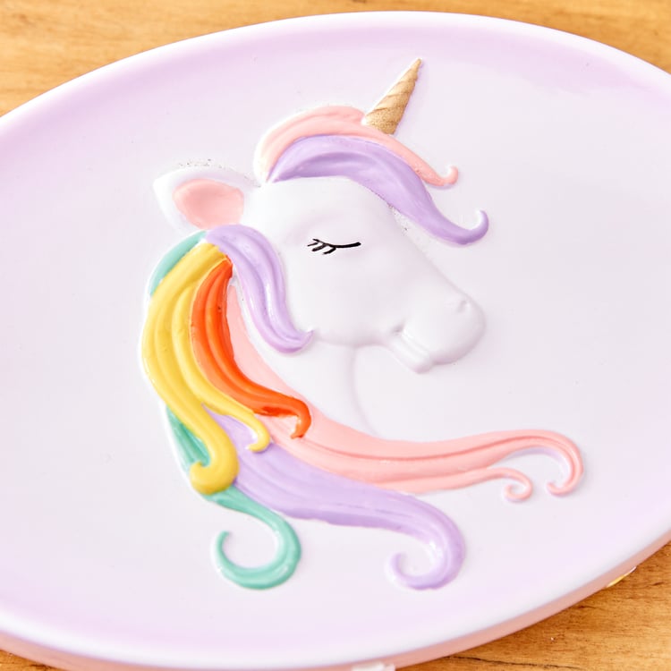 Slate Kids Unicorn Polyresin Soap Dish